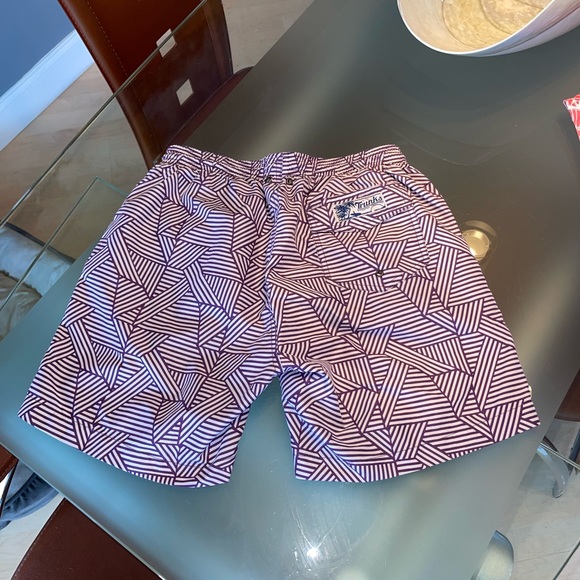 Purple Patterned Bathing Suit - Picture 2 of 3